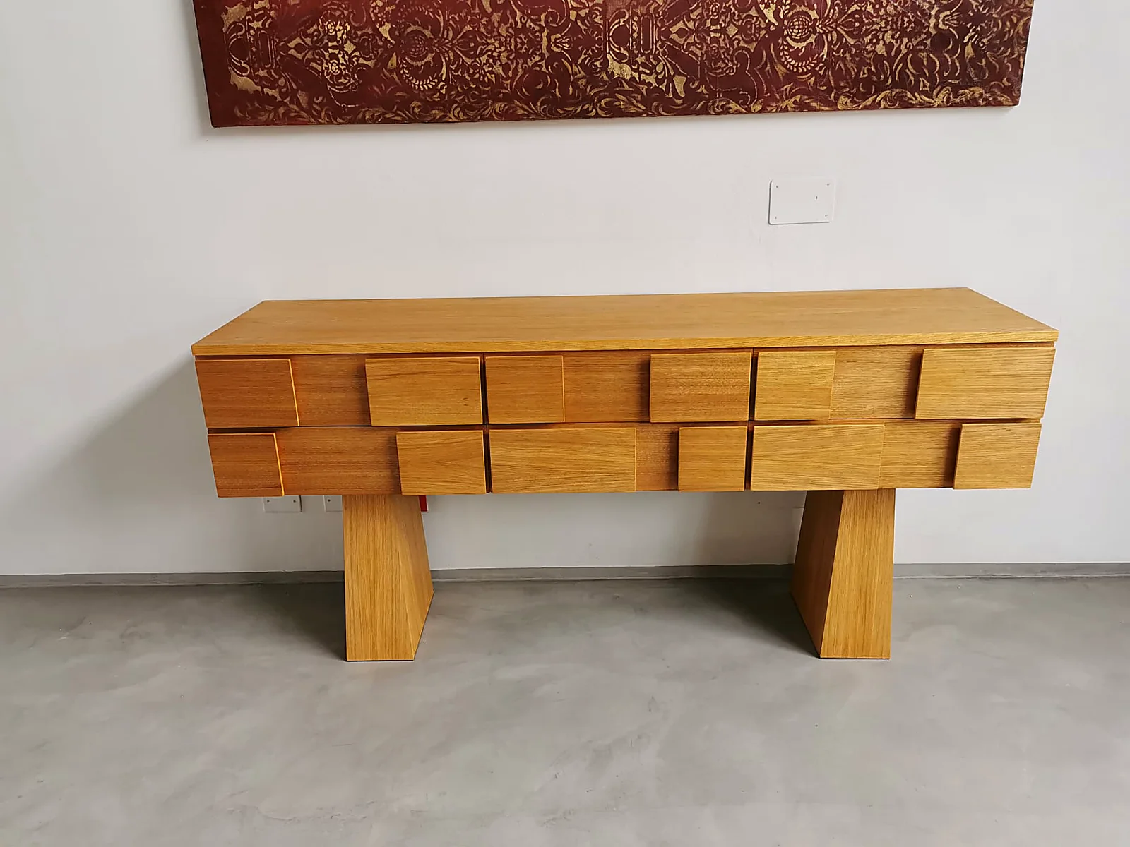 Consolle a cassetti sfalsati